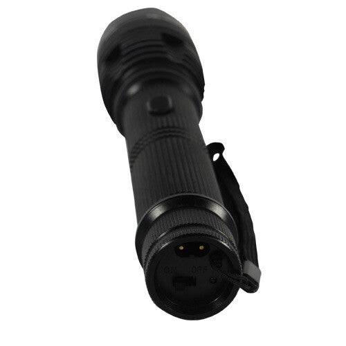 Stun Gun w/120 Lumen Flashlight  Safety Technology   