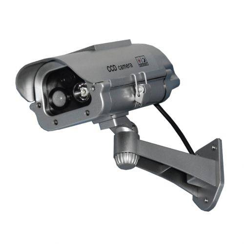 Solar Powered Dummy Camera with Motion Activated Flashing LED  Safety Technology   