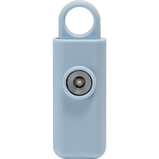 Personal Panic Alarm 130dB and Strobe Light blue